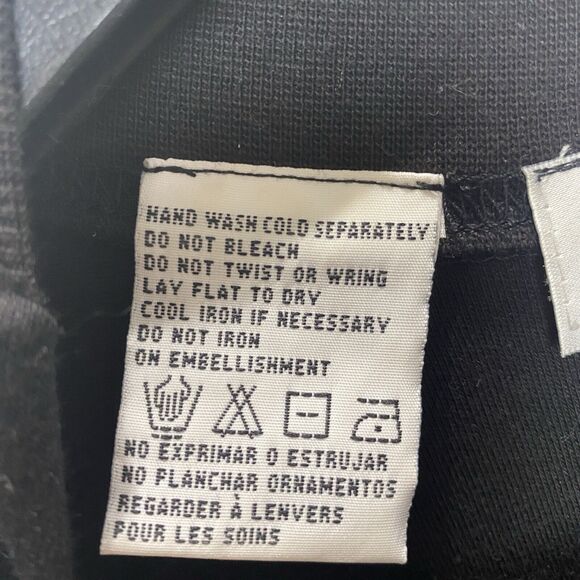 Ugly Christmas LS Top Shirt PS Chaus Petites Beads Embellished Wreath Tree Noel - Picture 6 of 6